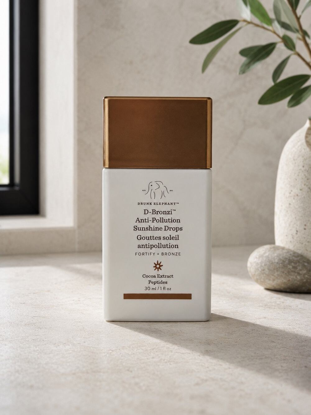 $39 New Drunk Elephant D-Bronzi Anti-Pollution Sunshine Drops 30ml Niacinamide